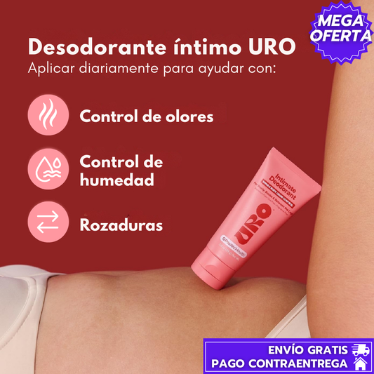 COMBO 2X1 - UroVital: Probiótico Vaginal + Gel Desodorante intimo de Uso Diario. 🚀