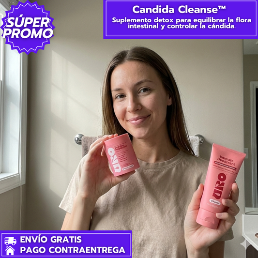 COMBO 2X1 - UroVital: Probiótico Vaginal + Gel Desodorante intimo de Uso Diario. 🚀